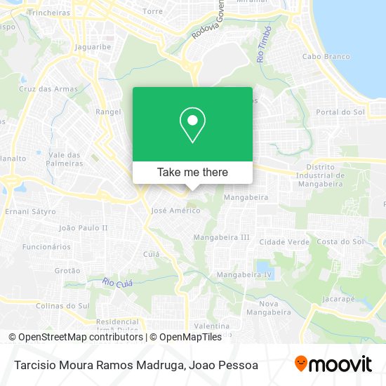 Tarcisio Moura Ramos Madruga map