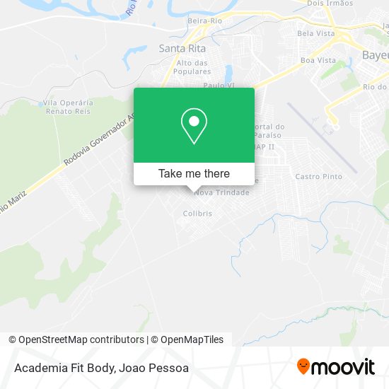 Academia Fit Body map