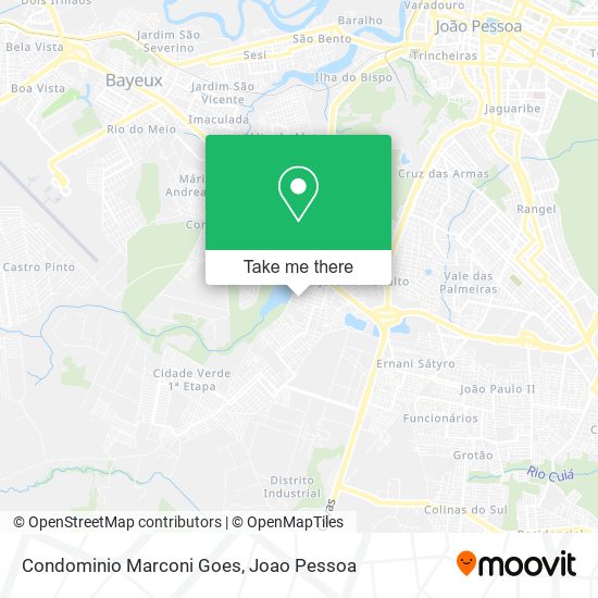 Condominio Marconi Goes map