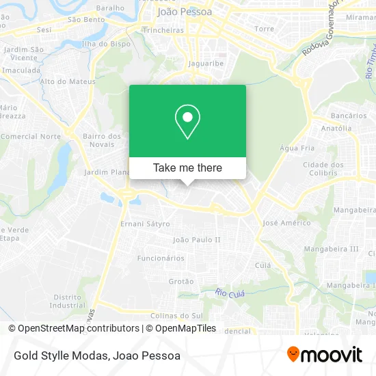 Gold Stylle Modas map