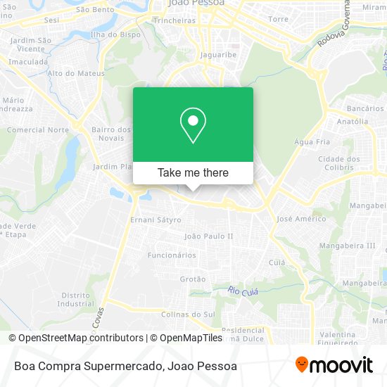 Mapa Boa Compra Supermercado