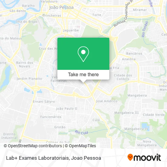 Lab+ Exames Laboratoriais map