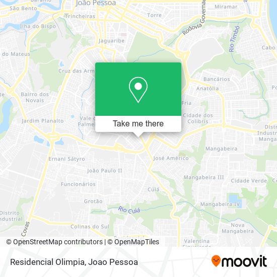 Residencial Olimpia map