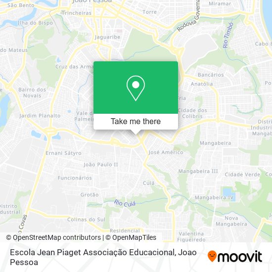 Escola Jean Piaget Associação Educacional map