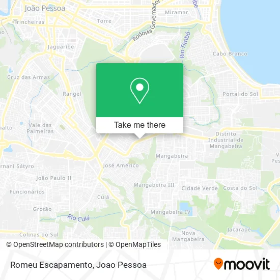 Romeu Escapamento map