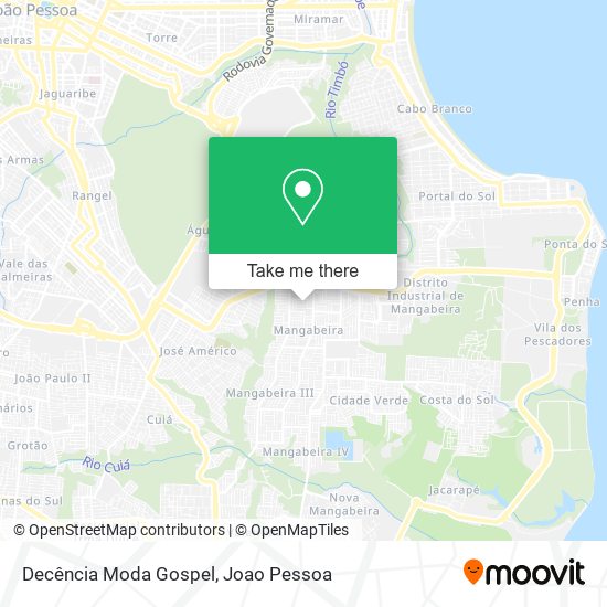Decência Moda Gospel map