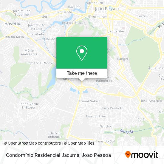 Condomínio Residencial Jacuma map