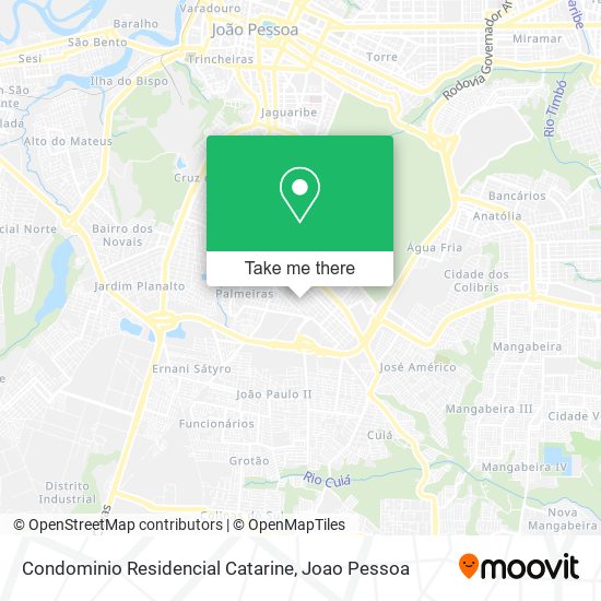 Condominio Residencial Catarine map