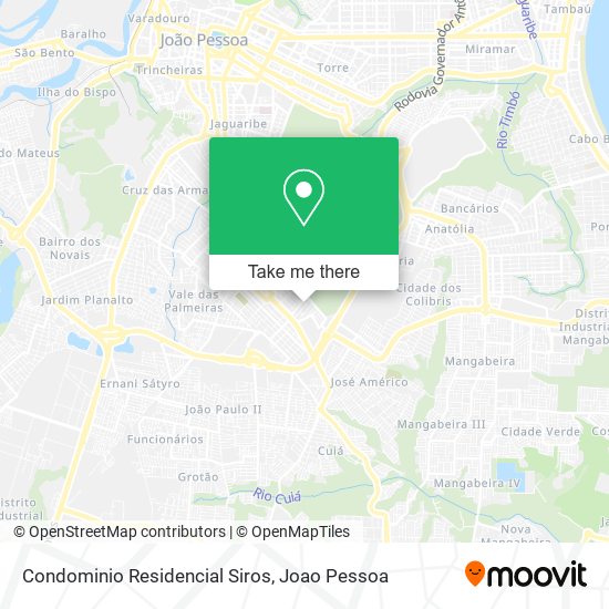 Mapa Condominio Residencial Siros