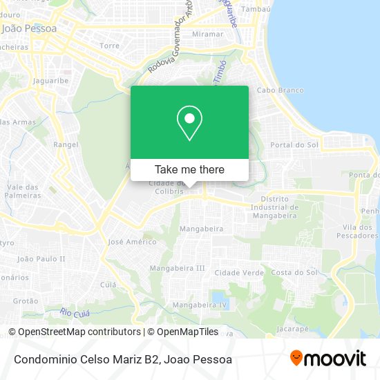 Condominio Celso Mariz B2 map