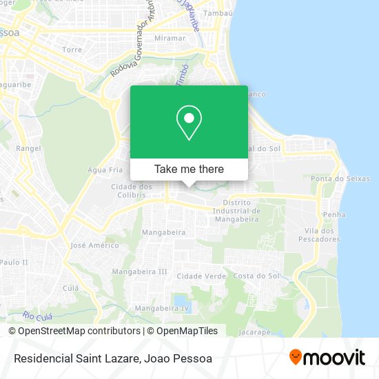 Residencial Saint Lazare map