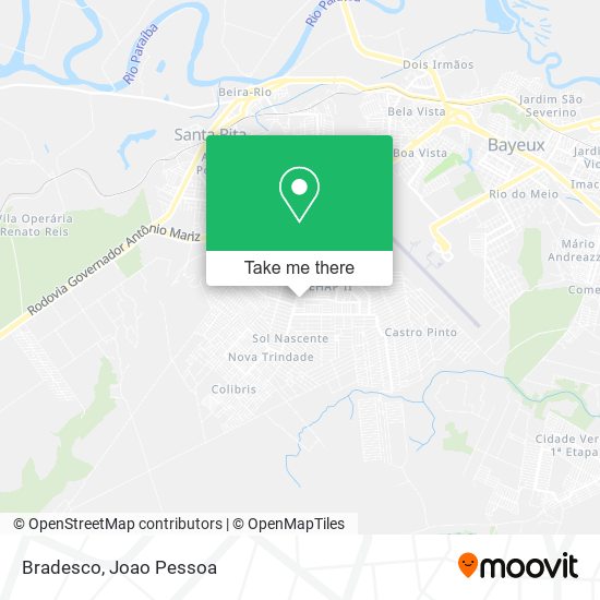 Bradesco map