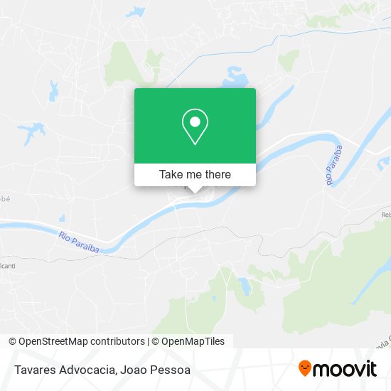 Tavares Advocacia map