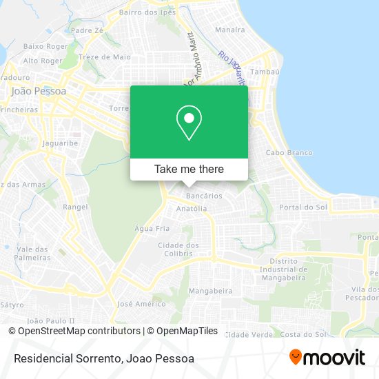 Residencial Sorrento map