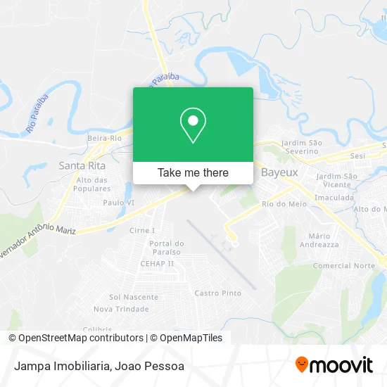 Jampa Imobiliaria map