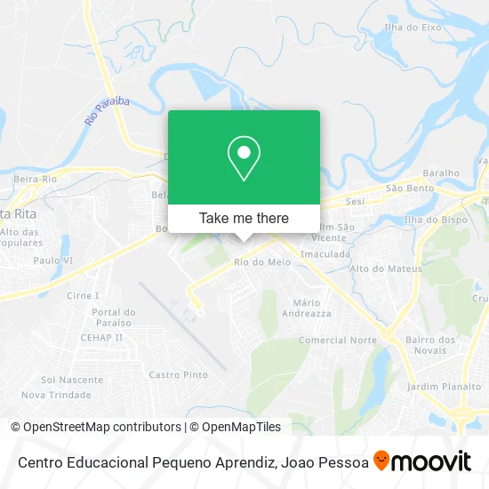 Centro Educacional Pequeno Aprendiz map