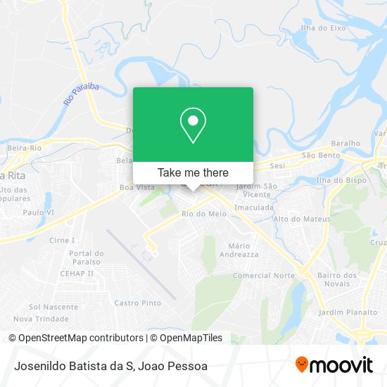 Mapa Josenildo Batista da S