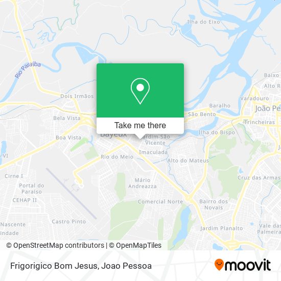 Mapa Frigorigico Bom Jesus