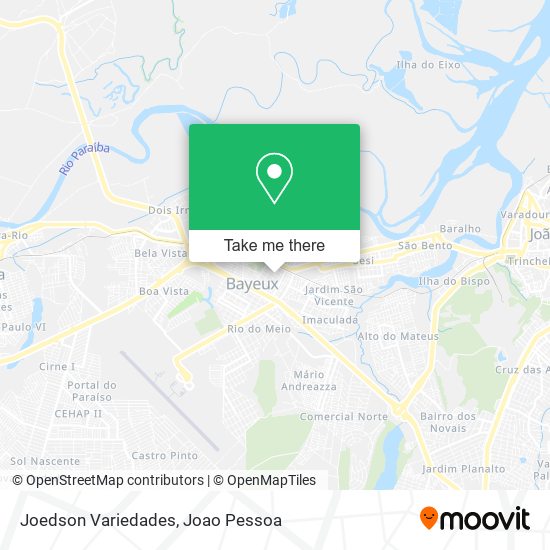 Mapa Joedson Variedades