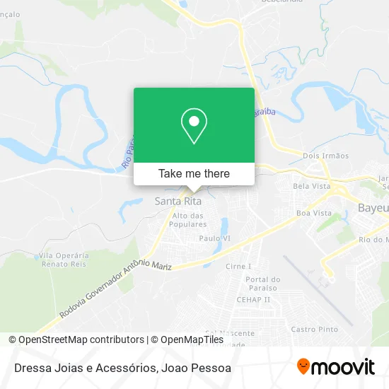 Dressa Joias e Acessórios map