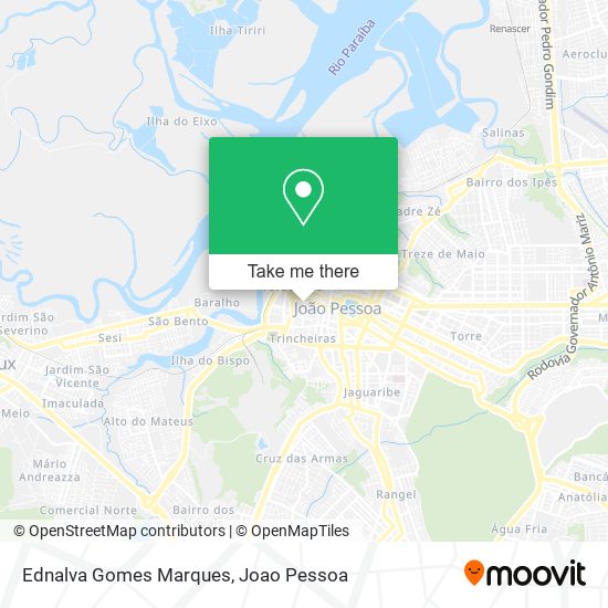 Mapa Ednalva Gomes Marques