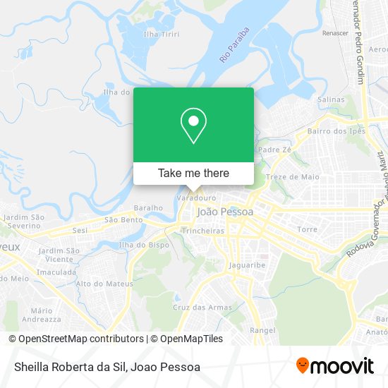 Sheilla Roberta da Sil map