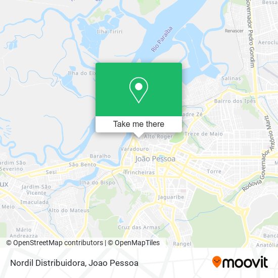 Nordil Distribuidora map