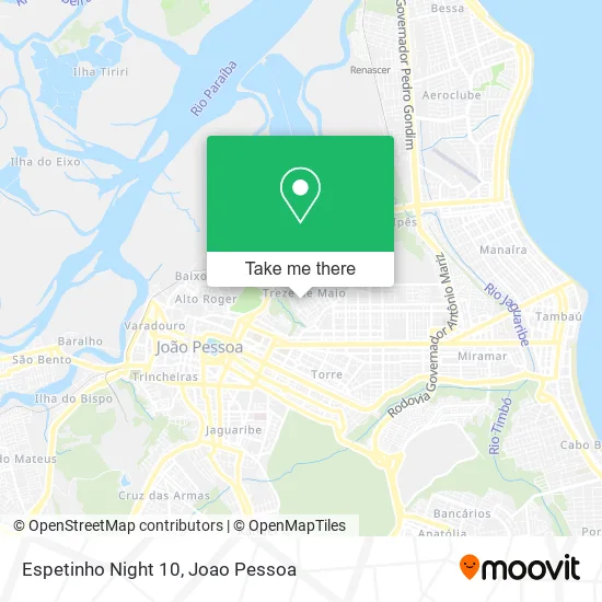 Espetinho Night 10 map