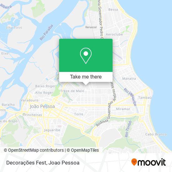 Decorações Fest map