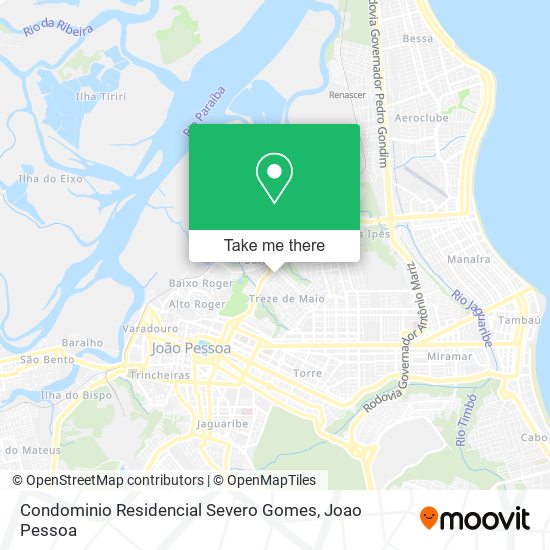 Condominio Residencial Severo Gomes map