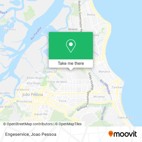 Engeservice map