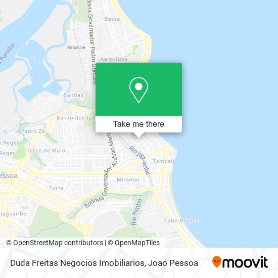 Duda Freitas Negocios Imobiliarios map