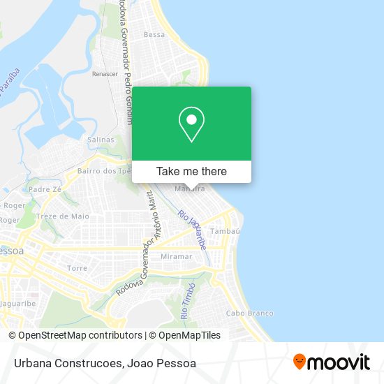 Urbana Construcoes map