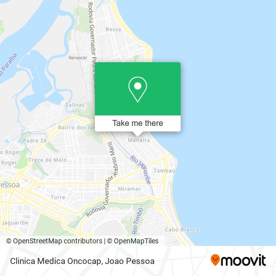 Clinica Medica Oncocap map