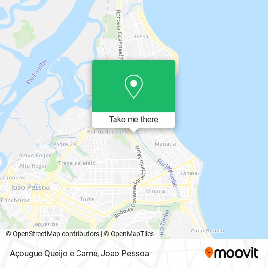 Açougue Queijo e Carne map