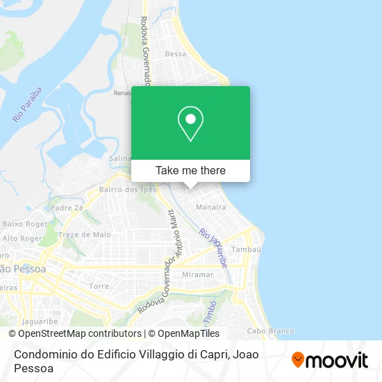 Condominio do Edificio Villaggio di Capri map