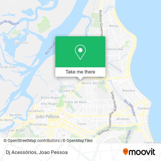 Dj Acessórios map