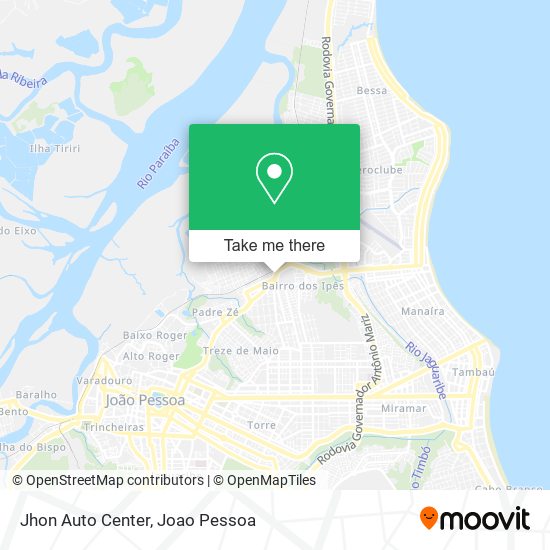 Jhon Auto Center map