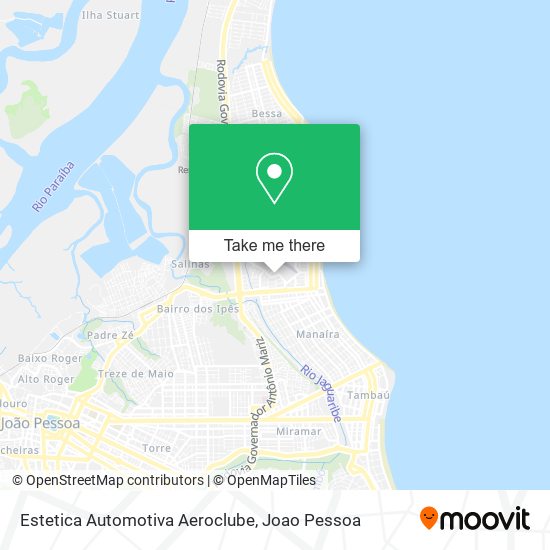 Mapa Estetica Automotiva Aeroclube