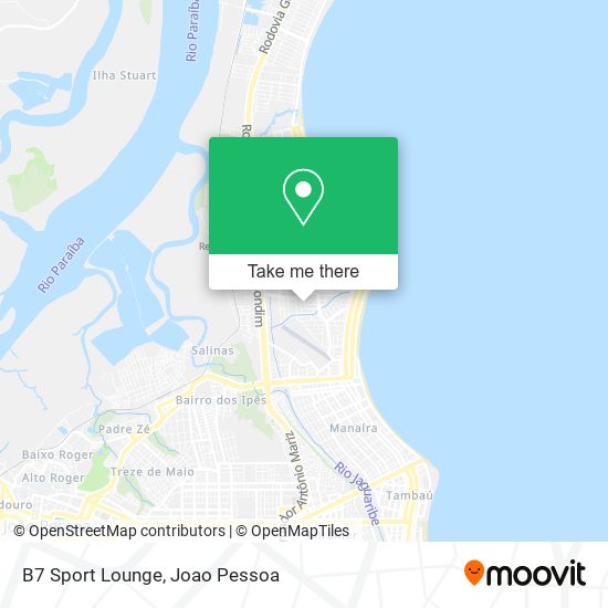 Mapa B7 Sport Lounge