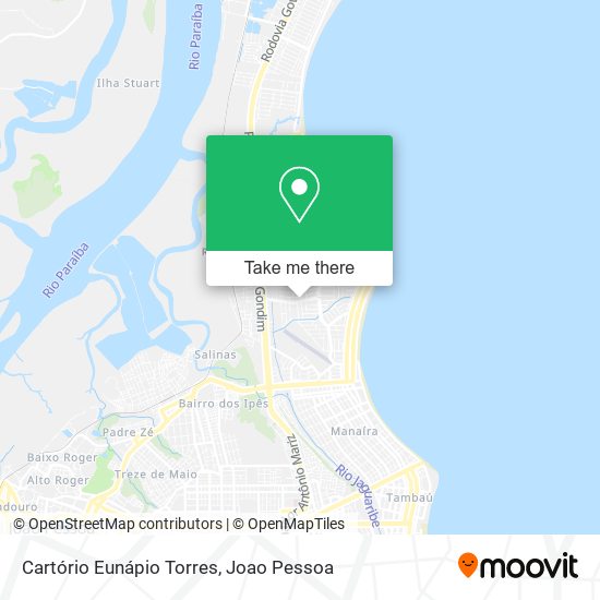 Cartório Eunápio Torres map