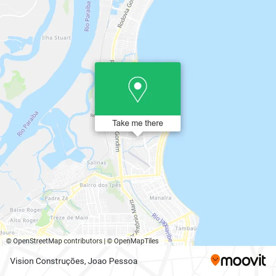 Vision Construções map