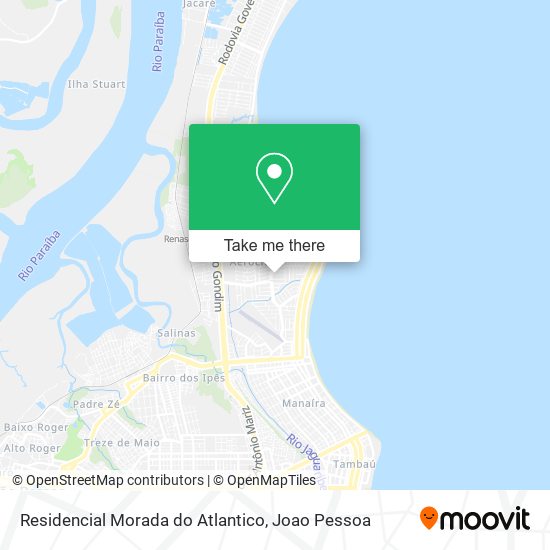 Residencial Morada do Atlantico map