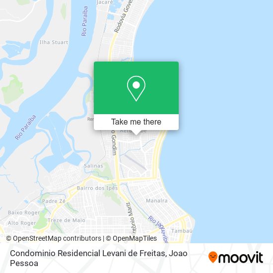 Condominio Residencial Levani de Freitas map