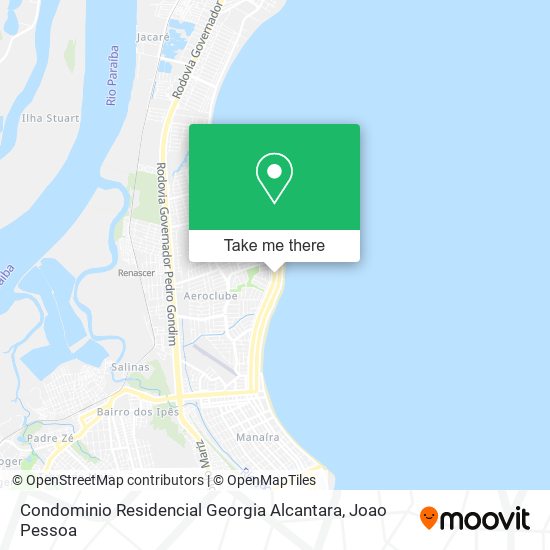 Mapa Condominio Residencial Georgia Alcantara