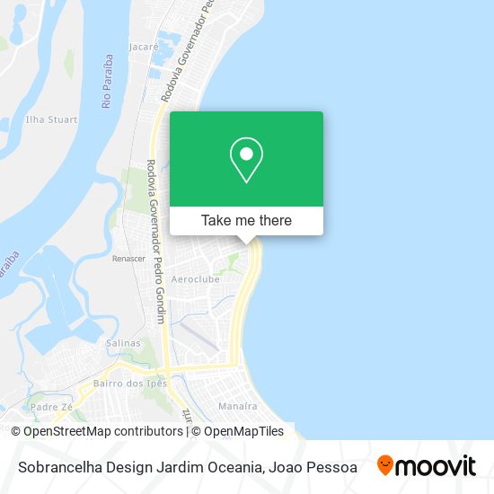 Sobrancelha Design Jardim Oceania map