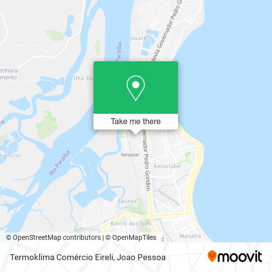 Termoklima Comércio Eireli map