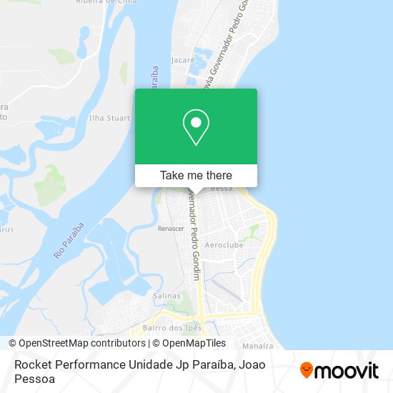 Rocket Performance Unidade Jp Paraíba map