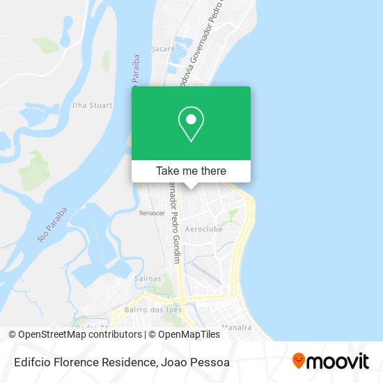 Edifcio Florence Residence map
