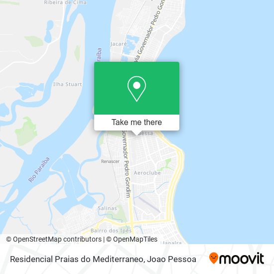 Residencial Praias do Mediterraneo map